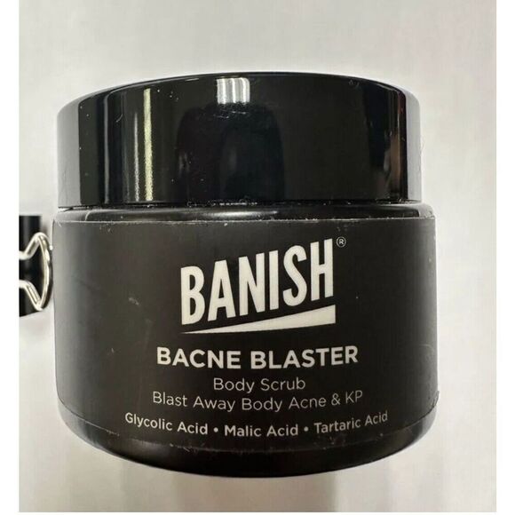 Banish BACNE BLASTER - BODY SCRUB FOR BODY ACNE & KP 50ml - Picture 2 of 3